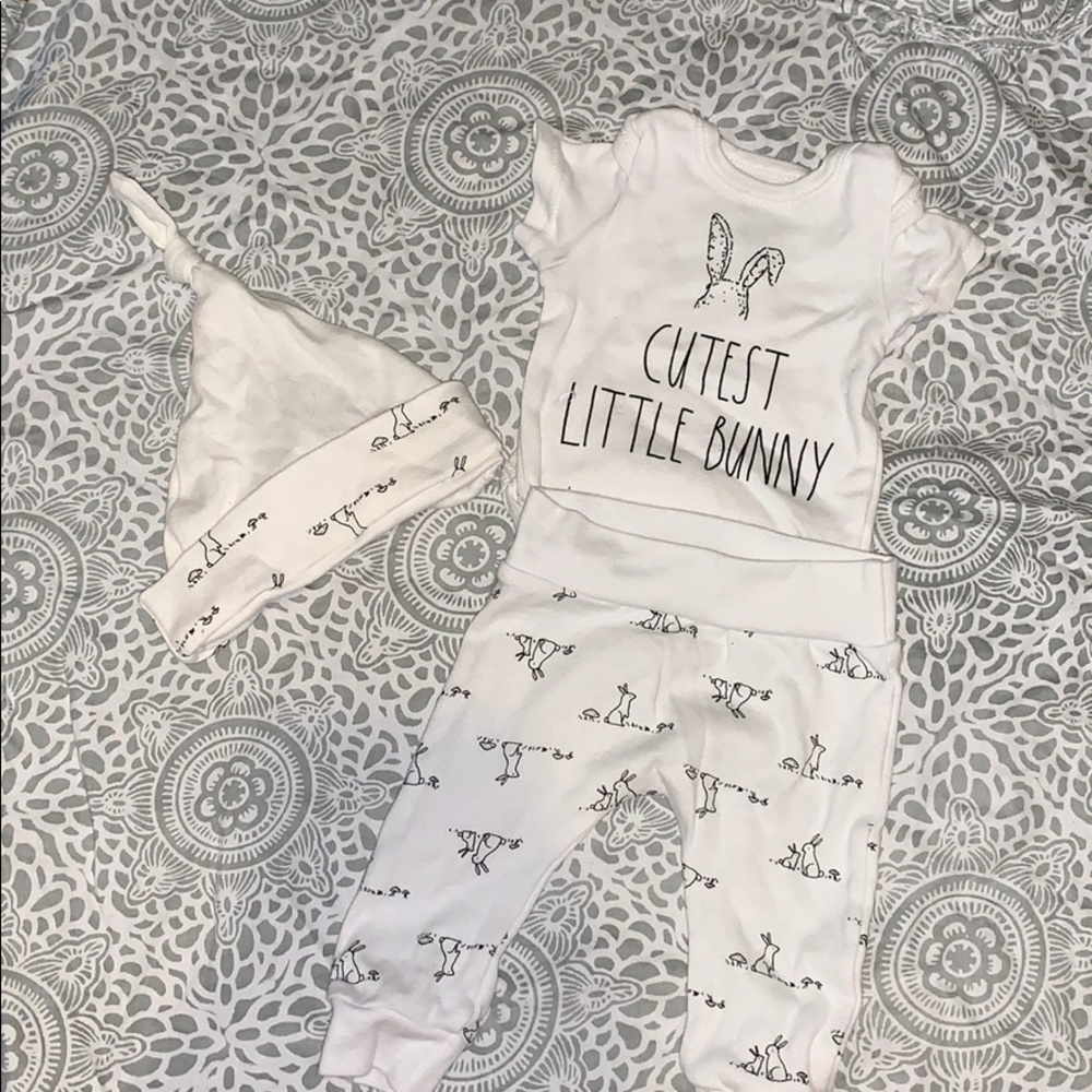 Rae Dunn “Cutest Little Bunny” Set